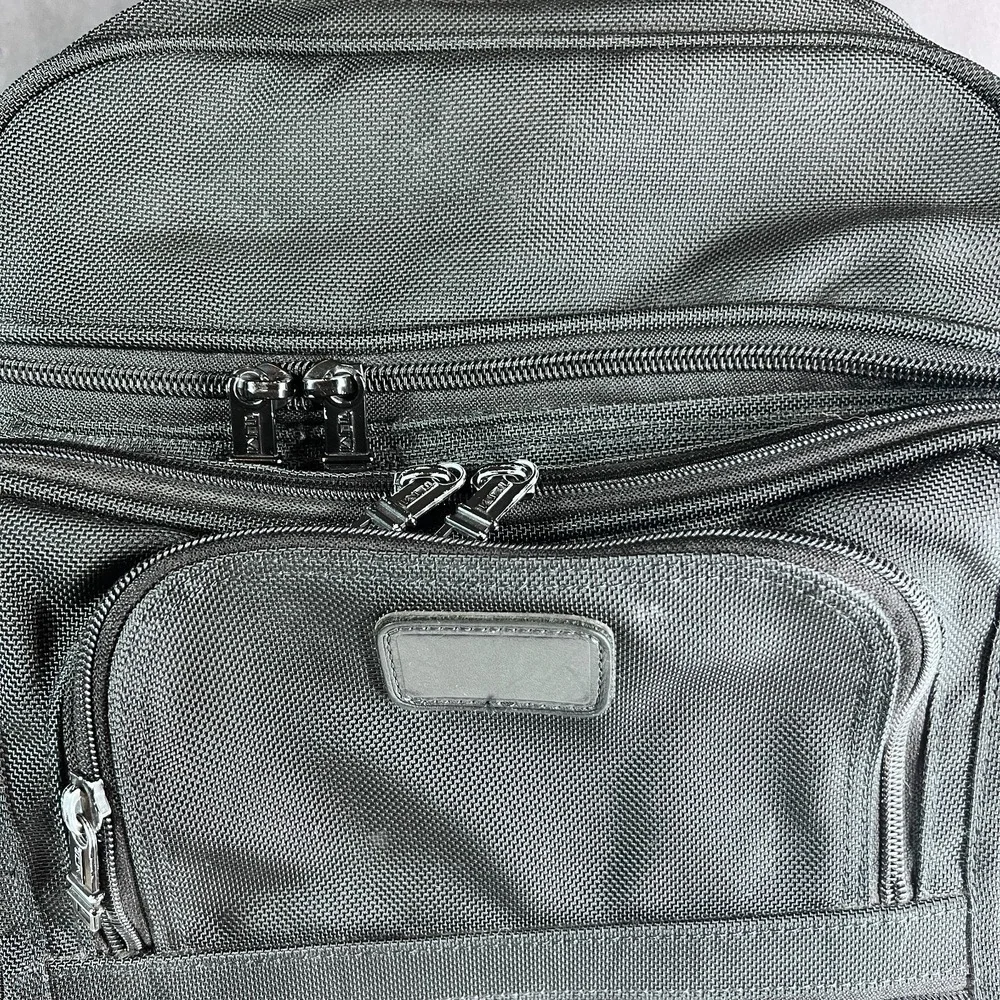 Tumi Alpha 2640D3 Ballistic Nylon Backpack Black Laptop Travel Work Bag